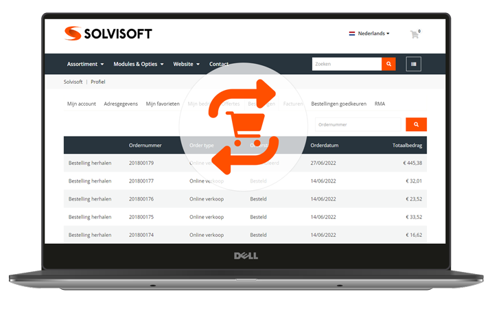 Re-order Solvisoft 