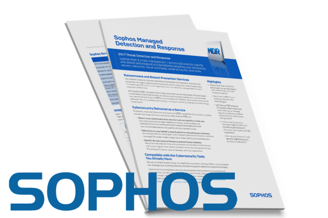 Managed Detection and Response (MDR) datasheet