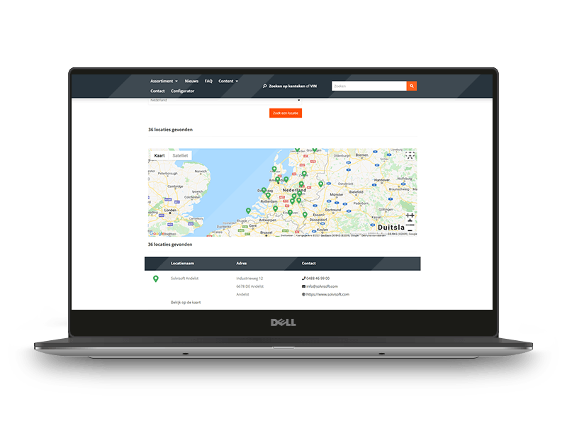 Store & Dealer locator - Solvisoft